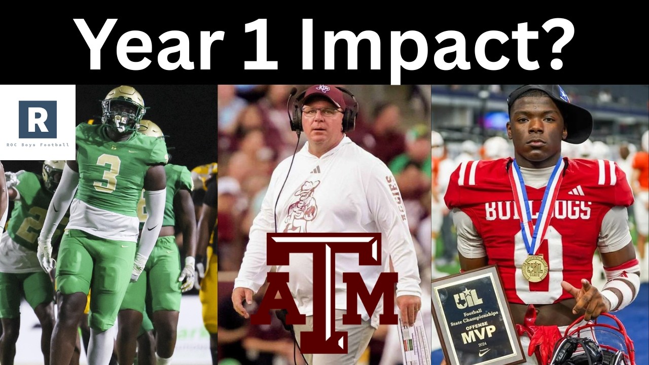 Texas A&M Football IMPACT Freshmen | Who Will Have The Biggest Year 1 Impact