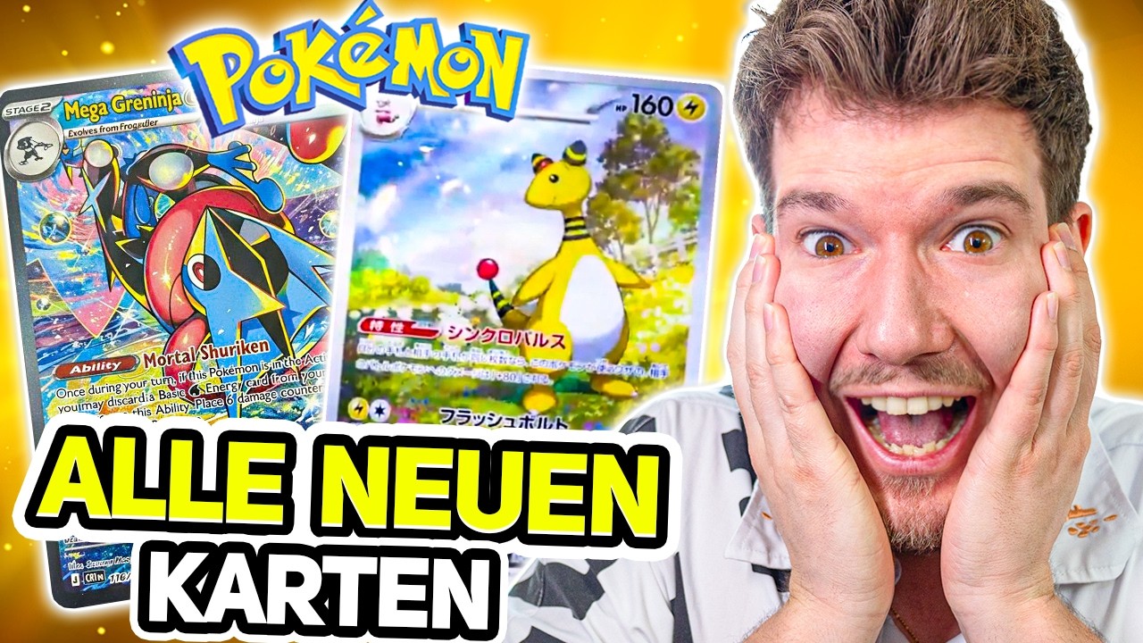 DAS sind die Pokémon Karten des NEUEN Sets! 😮🔥