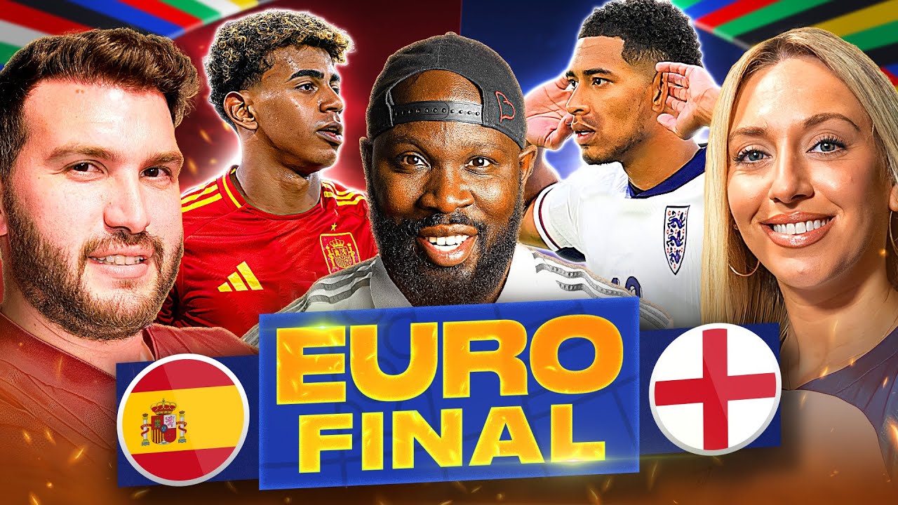 SPAIN 2-1 ENGLAND | EURO 2024 FINAL | WATCHALONG LIVE