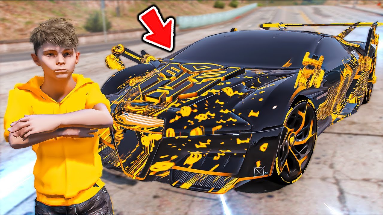 اقوى سيارة خارقة بالعالم😱🔥!! | فلم قراند