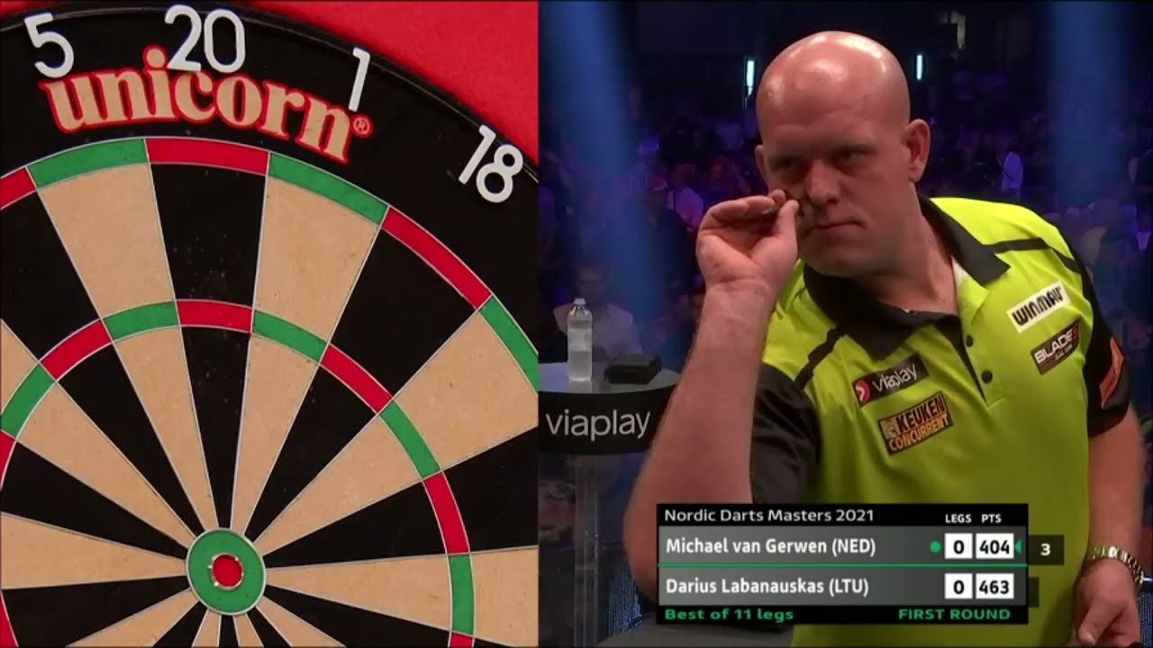 Michael van Gerwen v Darius Labanauskas | 2021 Nordic Darts Masters | Round 1