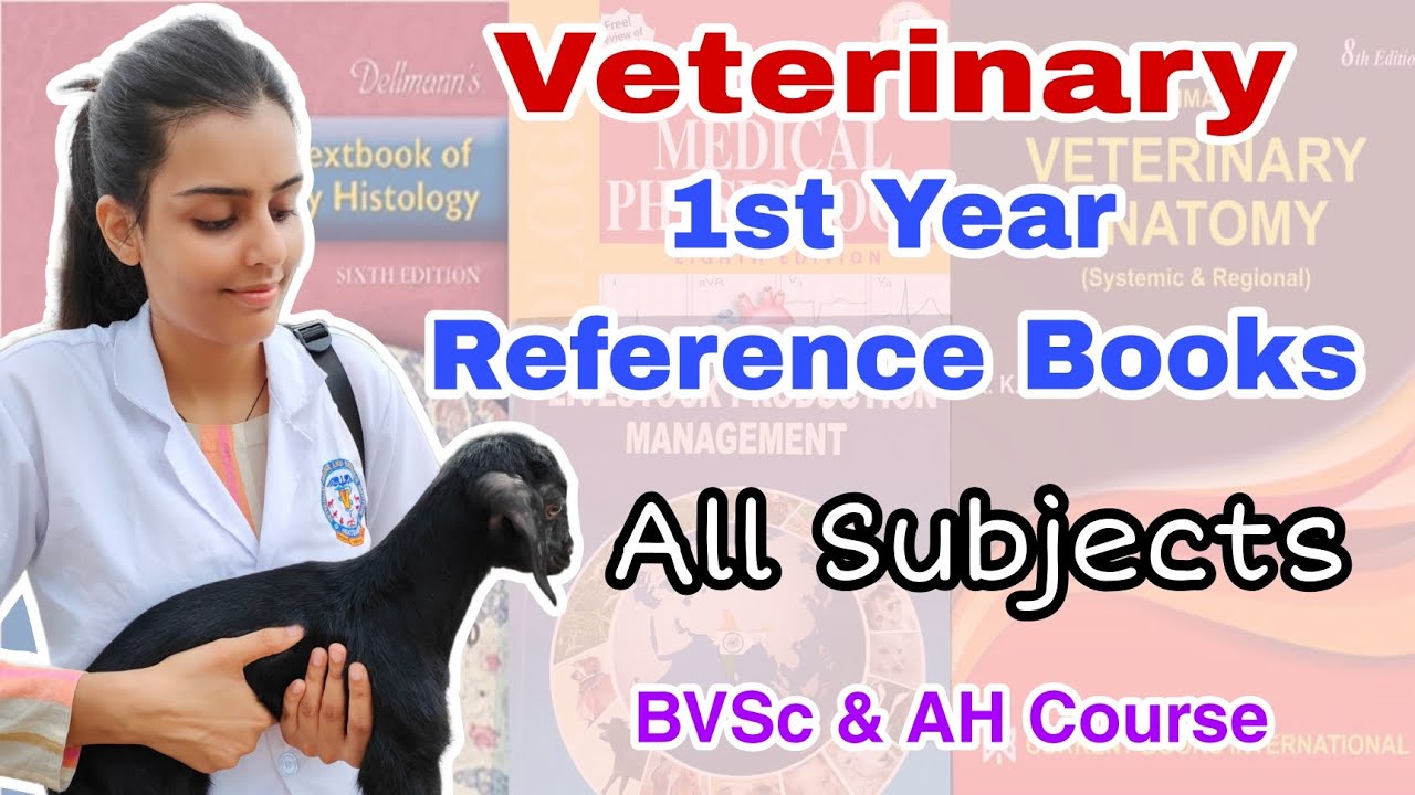 Veterinary 1st Year Reference Books | All Subjects | BVSc & AH #new#vet #veteran #newvideo#veterans