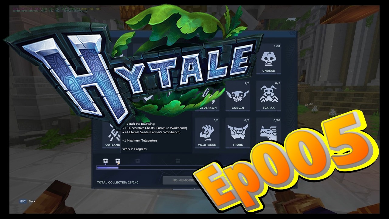 Hytale Ep005 The Iron age just Begun