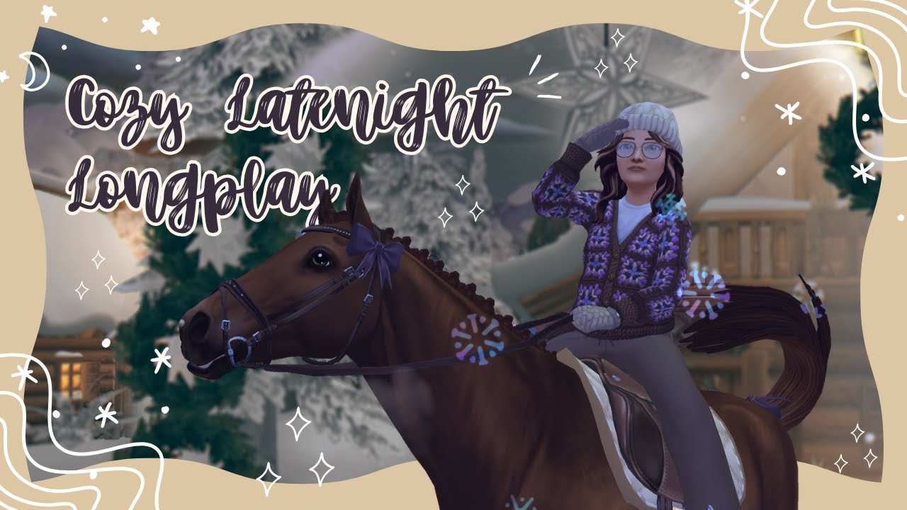 #3 Cozy Star Stable Longplay (no talking) | Late Night Quests, Championships & more🌙