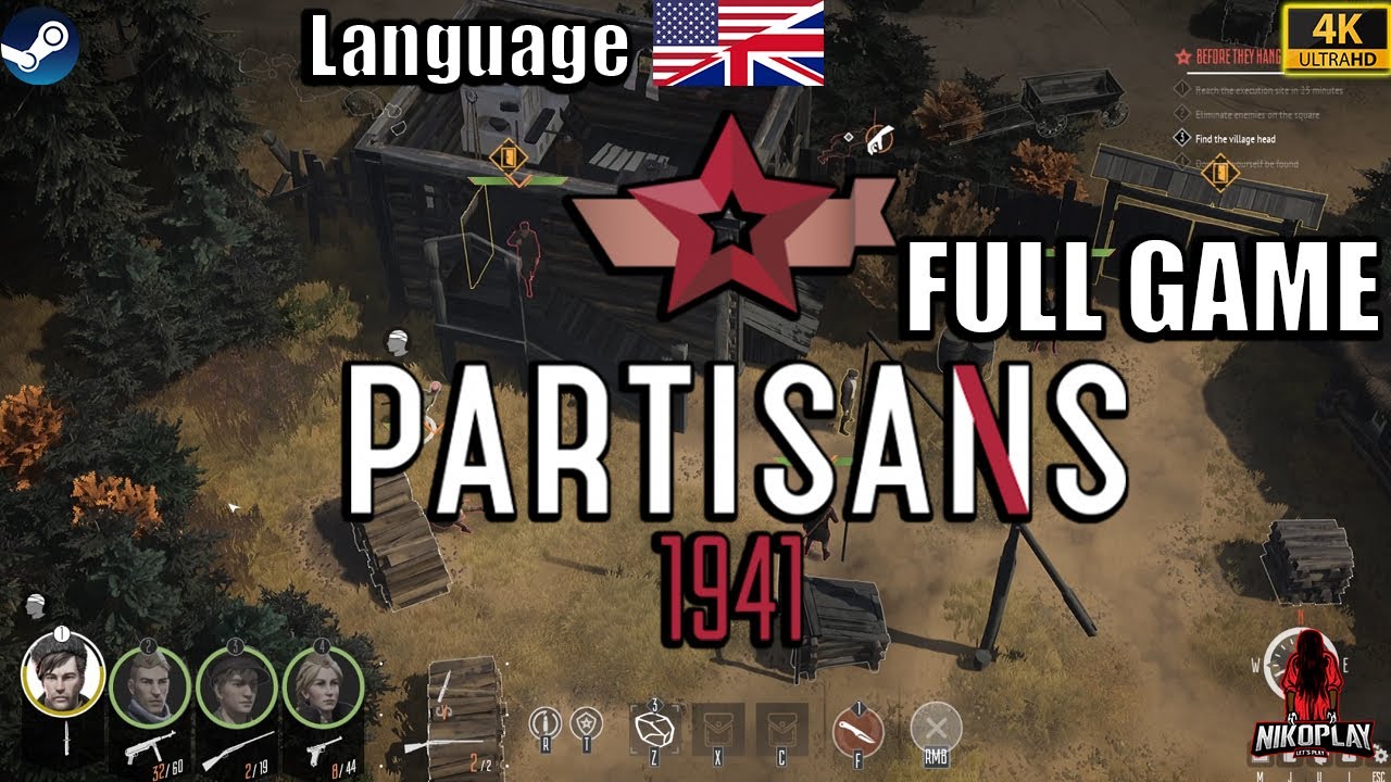 Partisans 1941 (2020) Партизаны 1941 - FULL GAME - ENGLISH TEXT - STEAM - 4K HD - No Commentary 📼