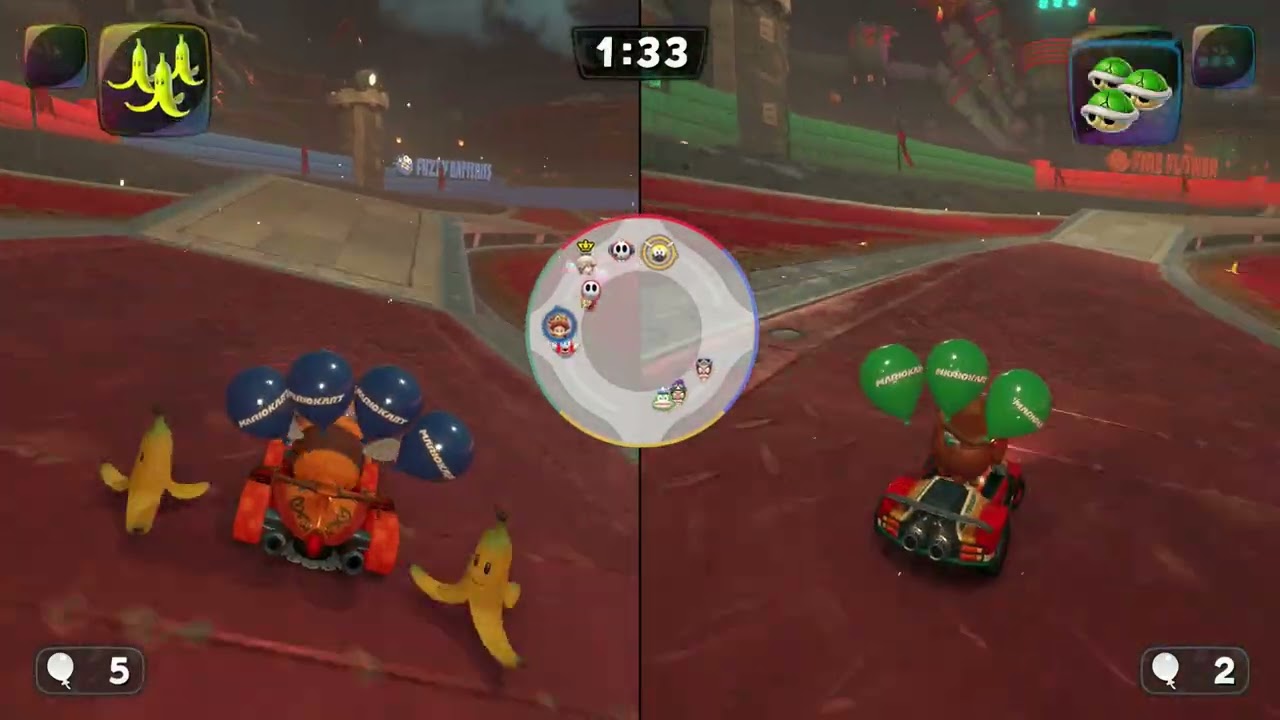 Balloon Battle mode Mario kart world