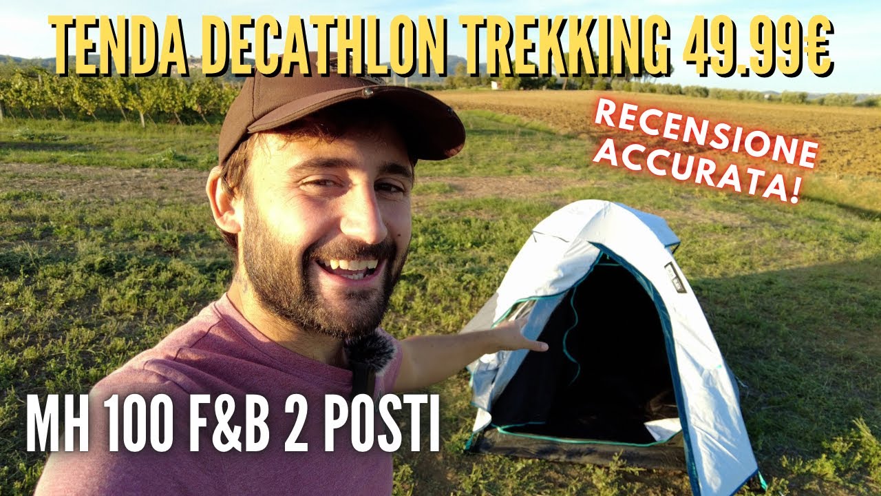 Tenda Decathlon MH 100 2 posti F&B - Recensione accurata!