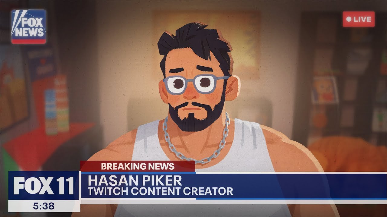 Hasan on the NEWS for doing something GOOD | Hasanimated