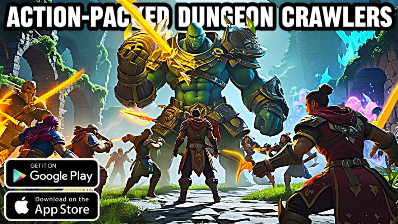 Лучшие ролевые экшены Dungeon Crawler для Android (ИГРЫ ДЛЯ ANDROID 2025)