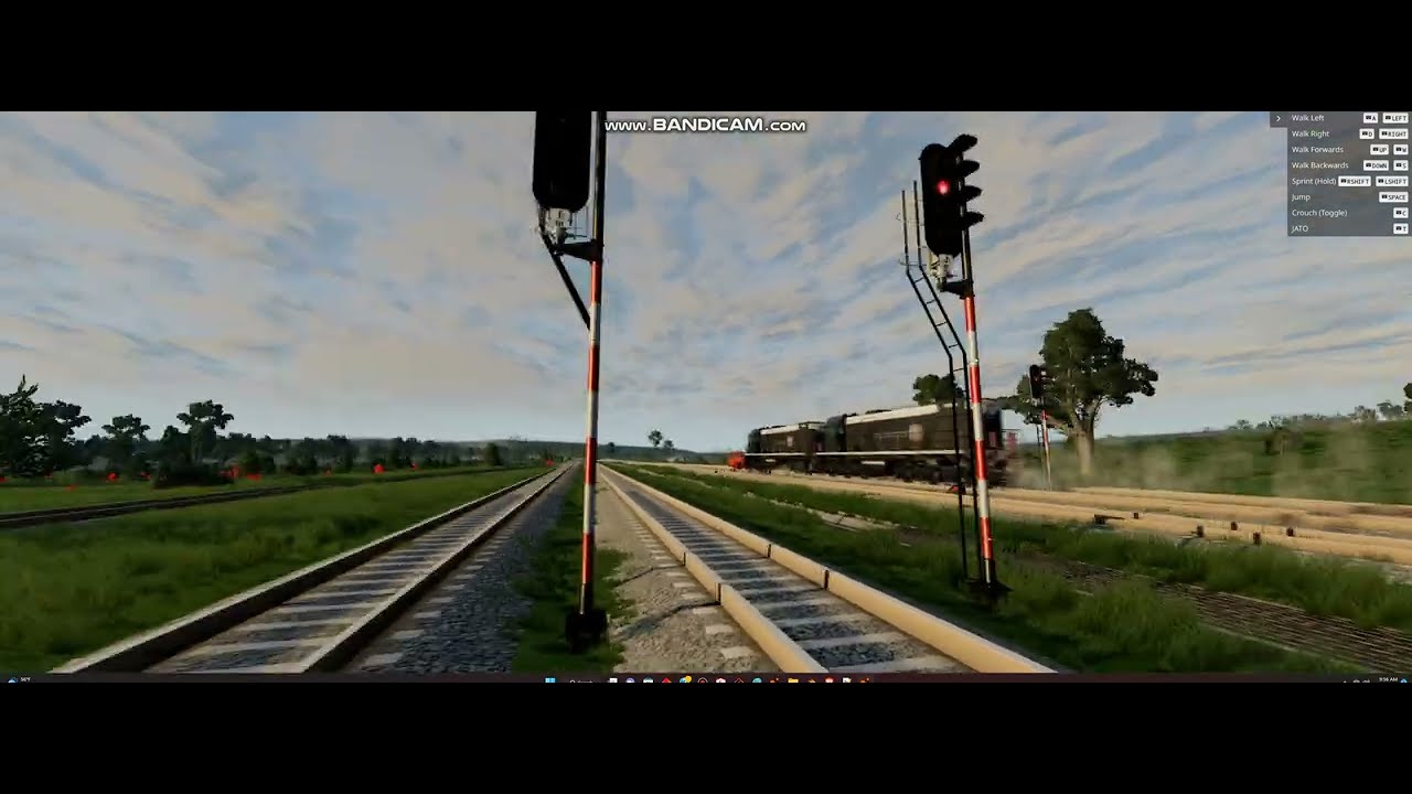 Train Hits Van in BEAMNG DRIVE