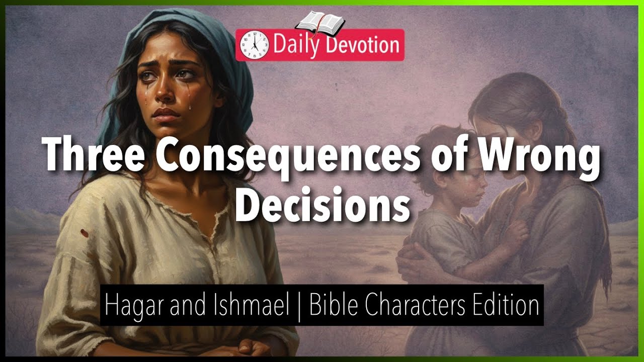 January 30: Three Consequences of Wrong Decisions - Hagar and Ishmael - Genesis 21:14–21
