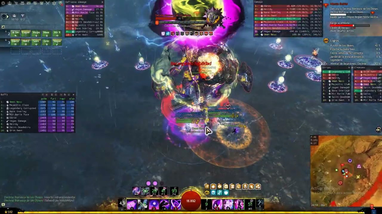 [GATO] Guild Wars 2 | 1st Kill Decima CM | Kiter PoV | 07/12/25