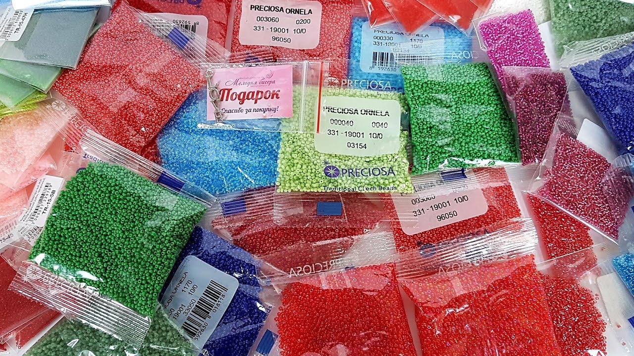 Распаковка посылки с бисером из интернет магазина МЕЛОДИЯ БИСЕРА/Бисер, нитки, лак/Натали Амапола