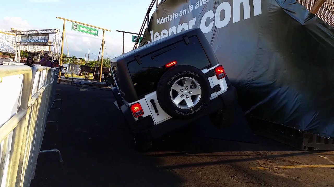 Jeep Wrangler Articulation Demo