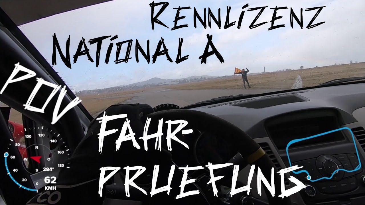 Rennlizenz - Fahrprüfung | Lizenzlehrgang National A (Teil 1)