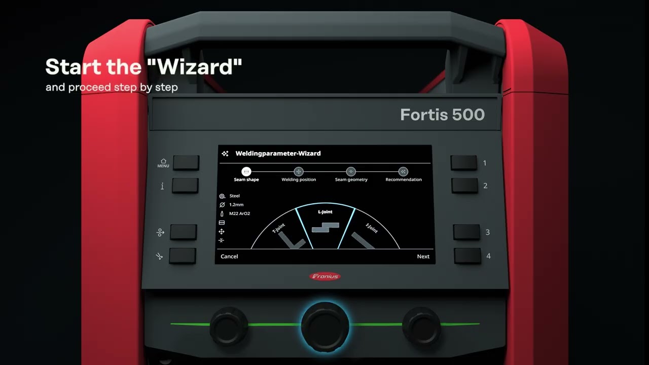 Professional Guide: Using the Wizard on Fronius Fortis (Models 270–500)