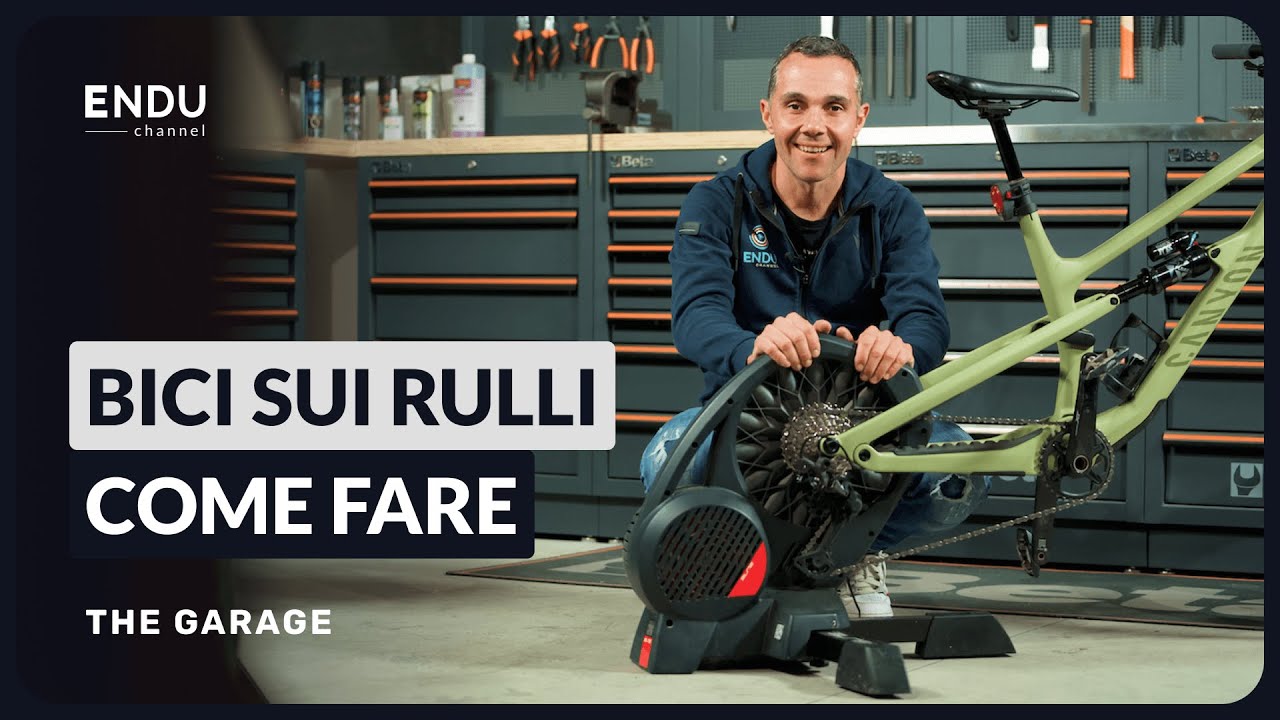 Come si monta la bici sui rulli? Ecco la guida passo passo