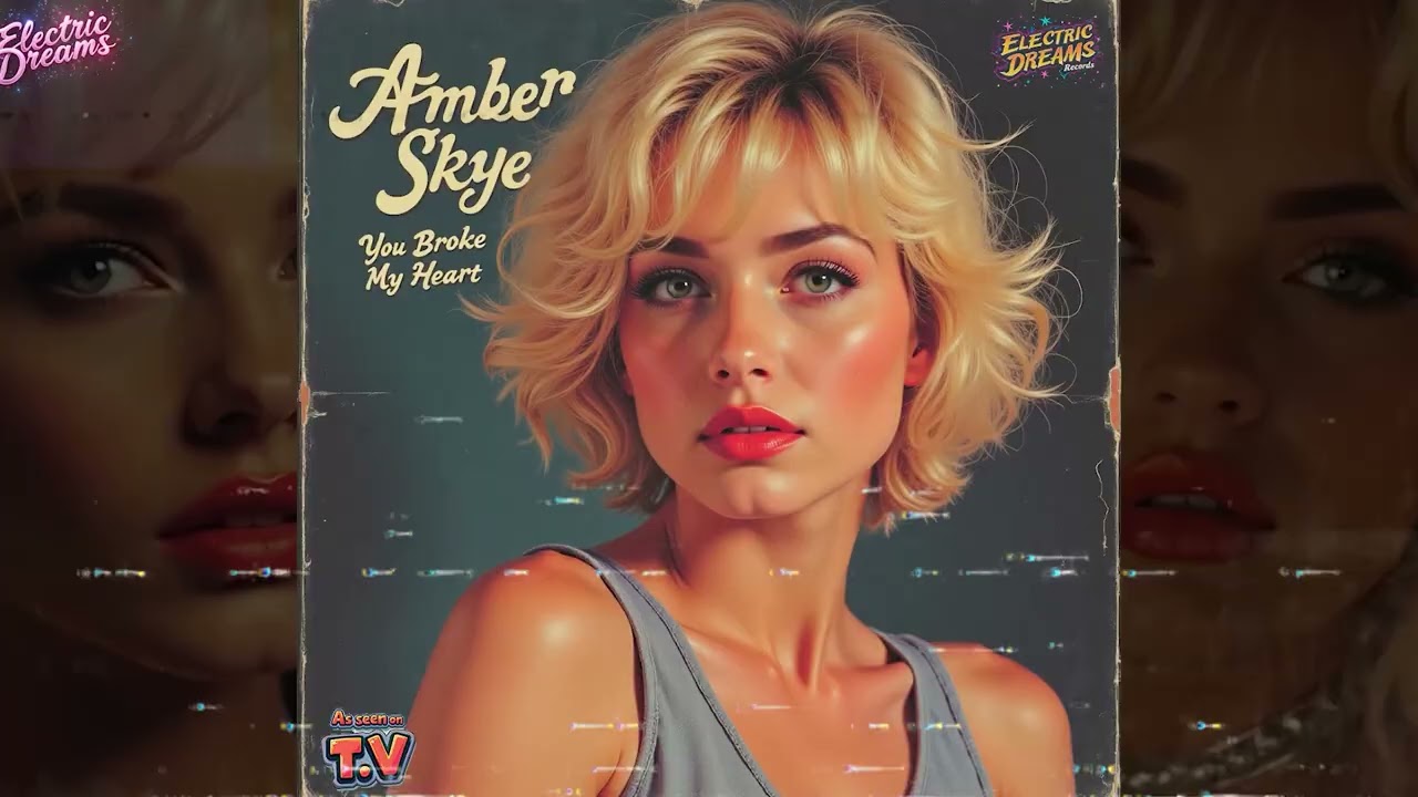 Amber Skye - You Broke My Heart | 80´s HITS | #1980s #80s #pop #eurodance #italodisco