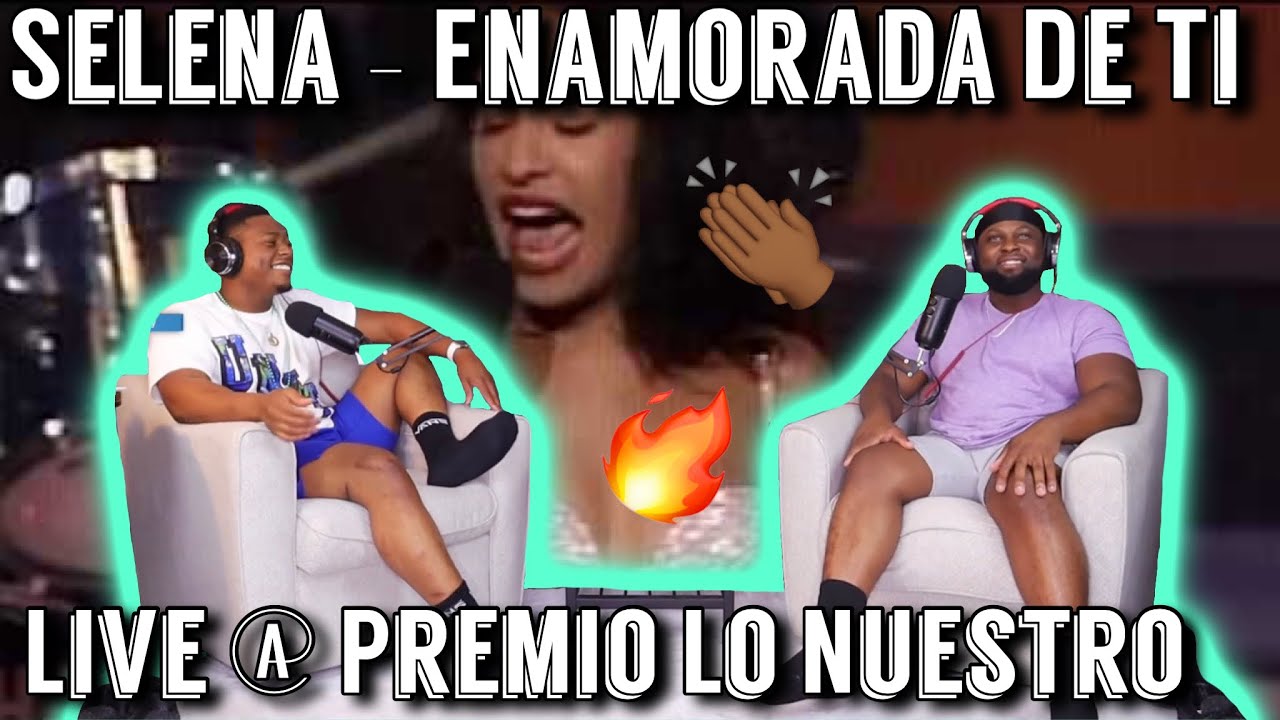 Селена - Enamorada De Ti - Концерт в Premio Lo Nuestro (1992) | Реакция братьев!!!!