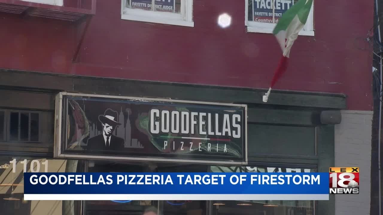 Goodfellas Pizzeria Target Of Firestorm