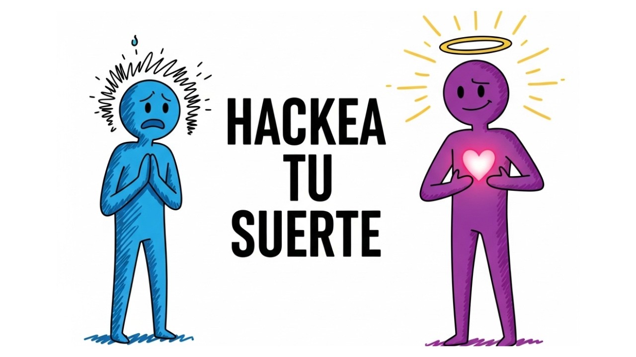 Deja de tener MALA SUERTE: El truco biológico que lo cambia todo 🧠#motivation #cortisol