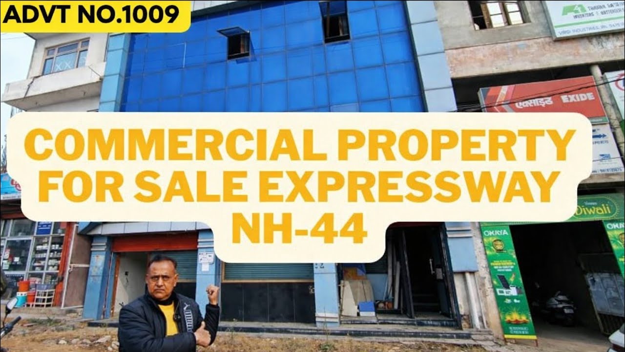 NH-44 Highway Front Commercial Property for Sale | 4000 SqFt | Ground+3 Building @ ₹3.25 Cr