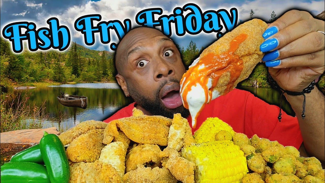 KRUNCHY FRIED CATFISH MUKBANG | FRIED SEAFOOD