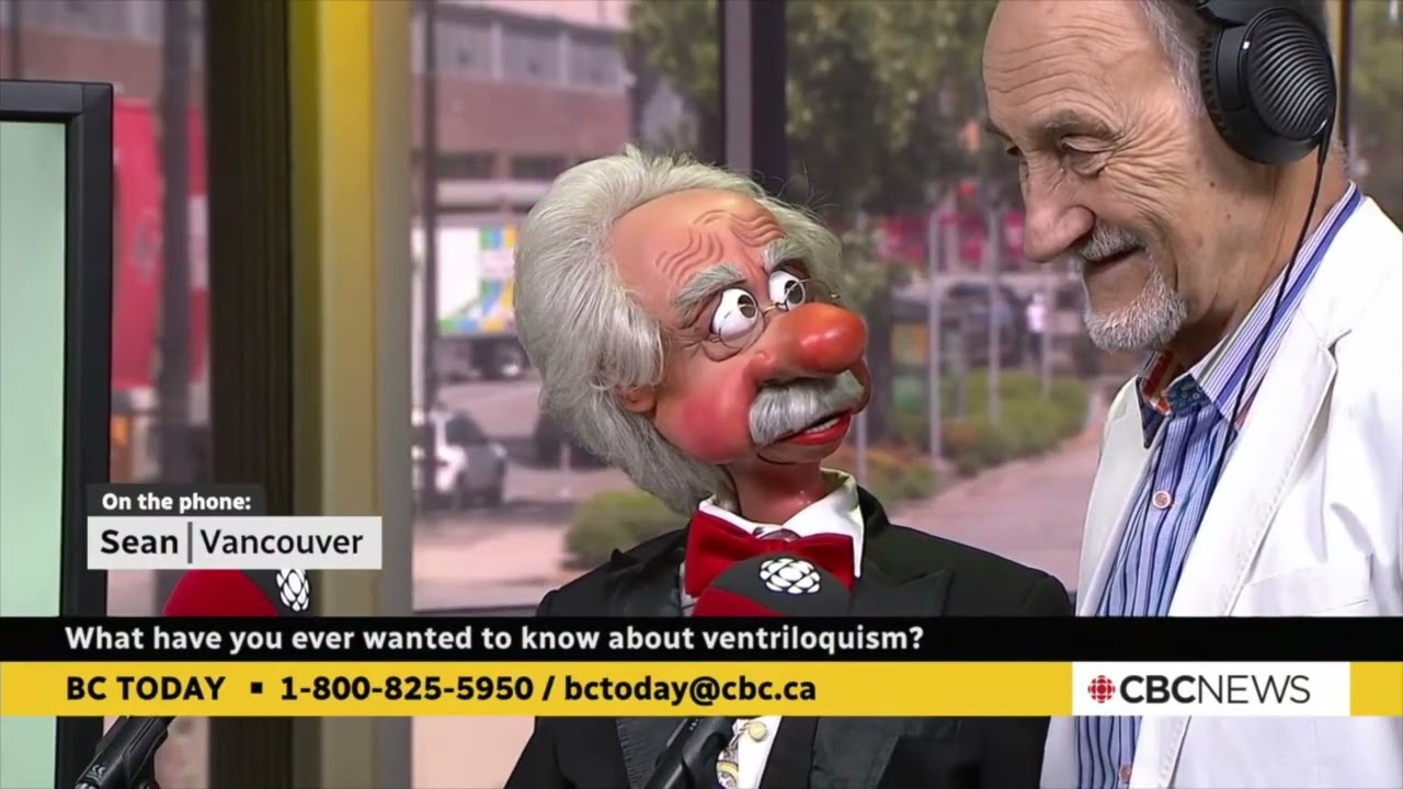 Ventriloquist Don Bryan live on CBC 2024