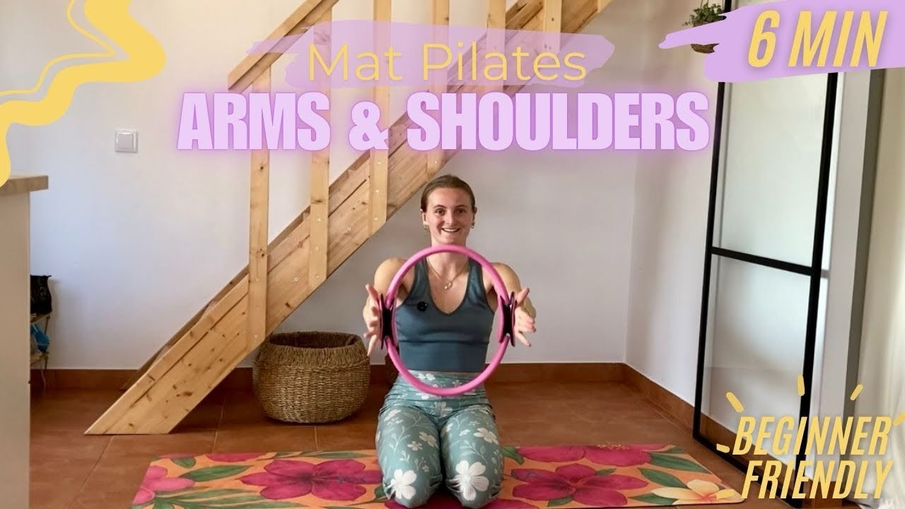 6 MIN Pilates for Healthy Shoulders with the Pilates Ring | Beginner Friendly 