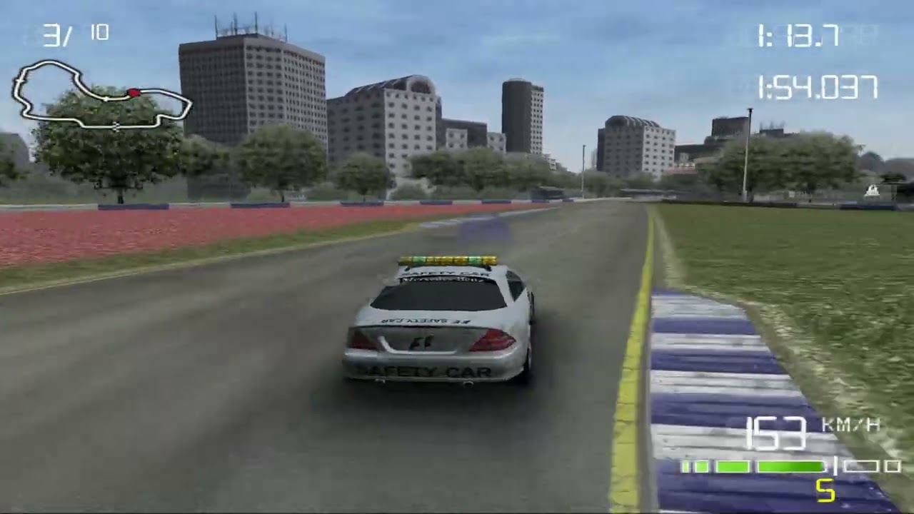 Safety Car Time Attack in Formula One 2002 (PS2)