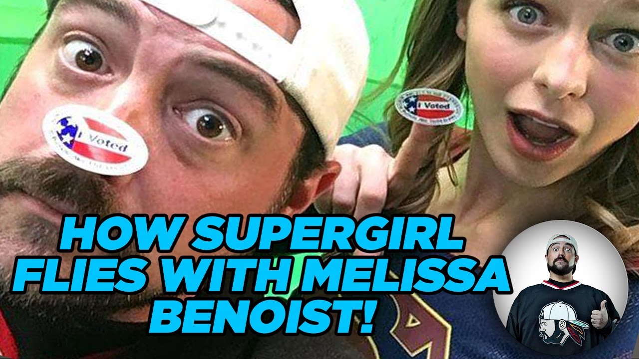 HOW SUPERGIRL FLIES WITH MELISSA BENOIST!