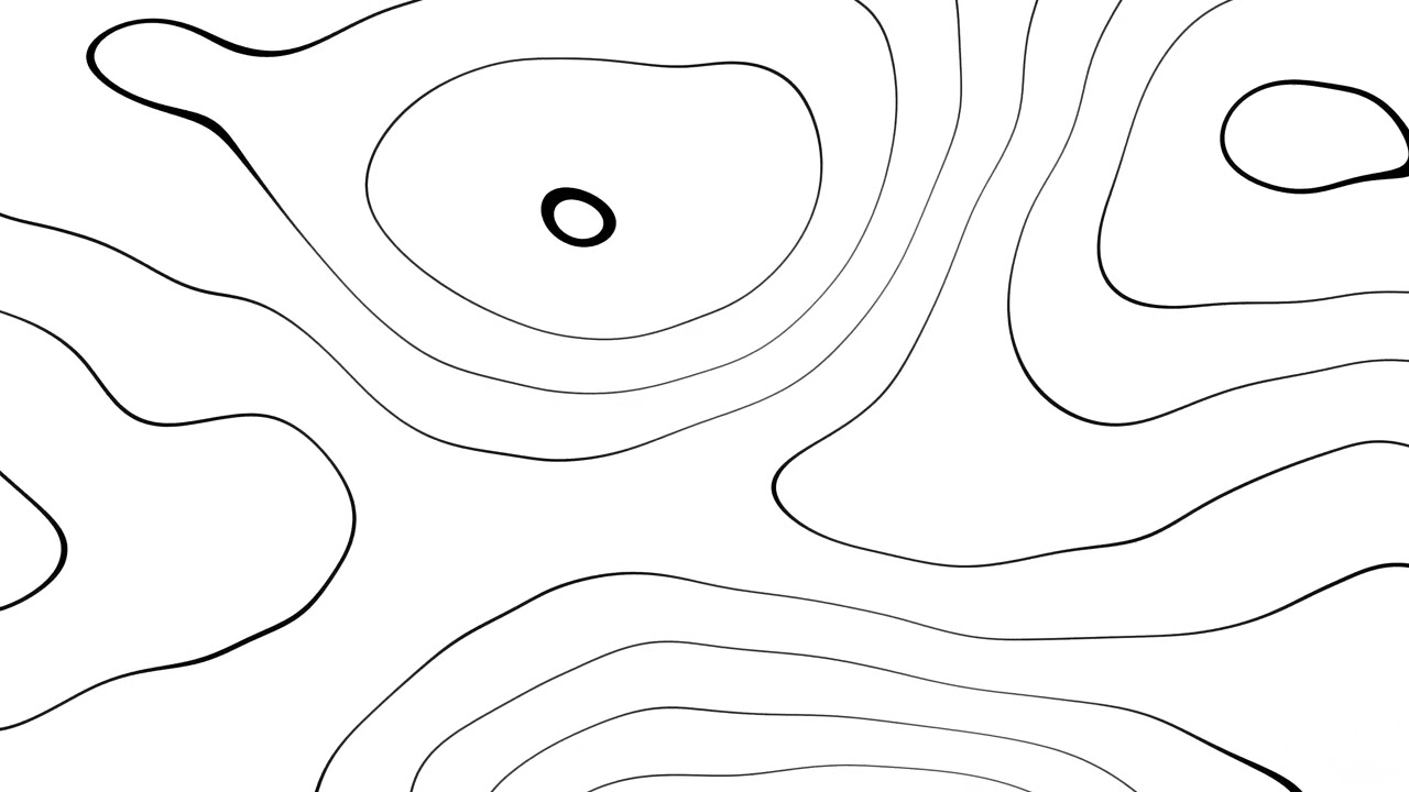 10-Hour Black & White Abstract Wallpaper – Fluid Organic Contours Screensaver