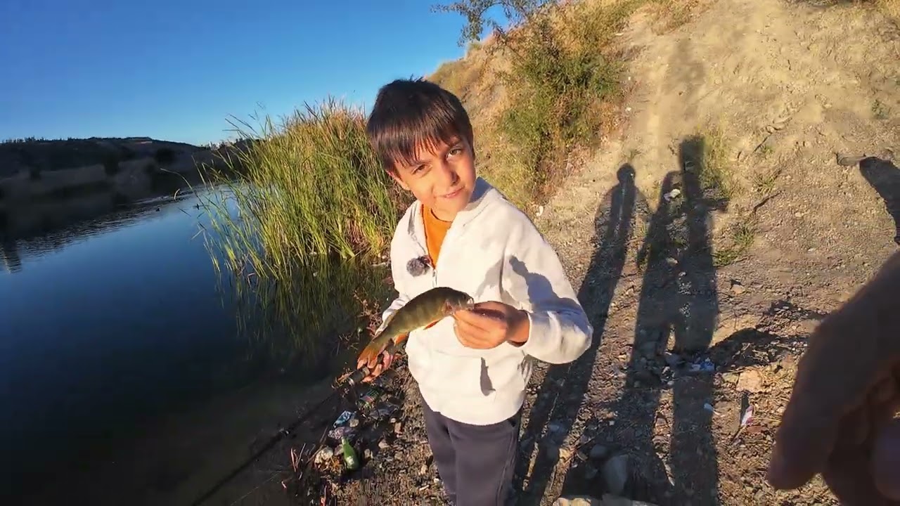 Eymen ve Ayaz'la Perch avı