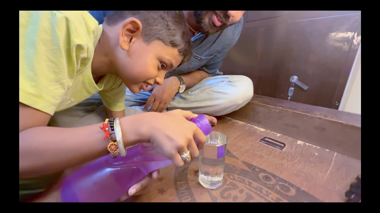 Water Glass Challenge 😎 With Tanu and Daksh | @MohitsLife