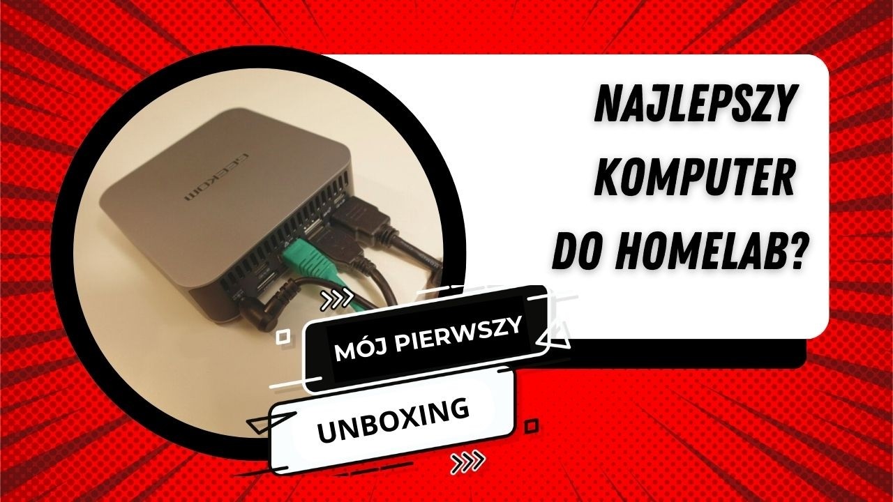 Najlepszy komputer do Homelab i Proxmox? Geekom (mini-pc)