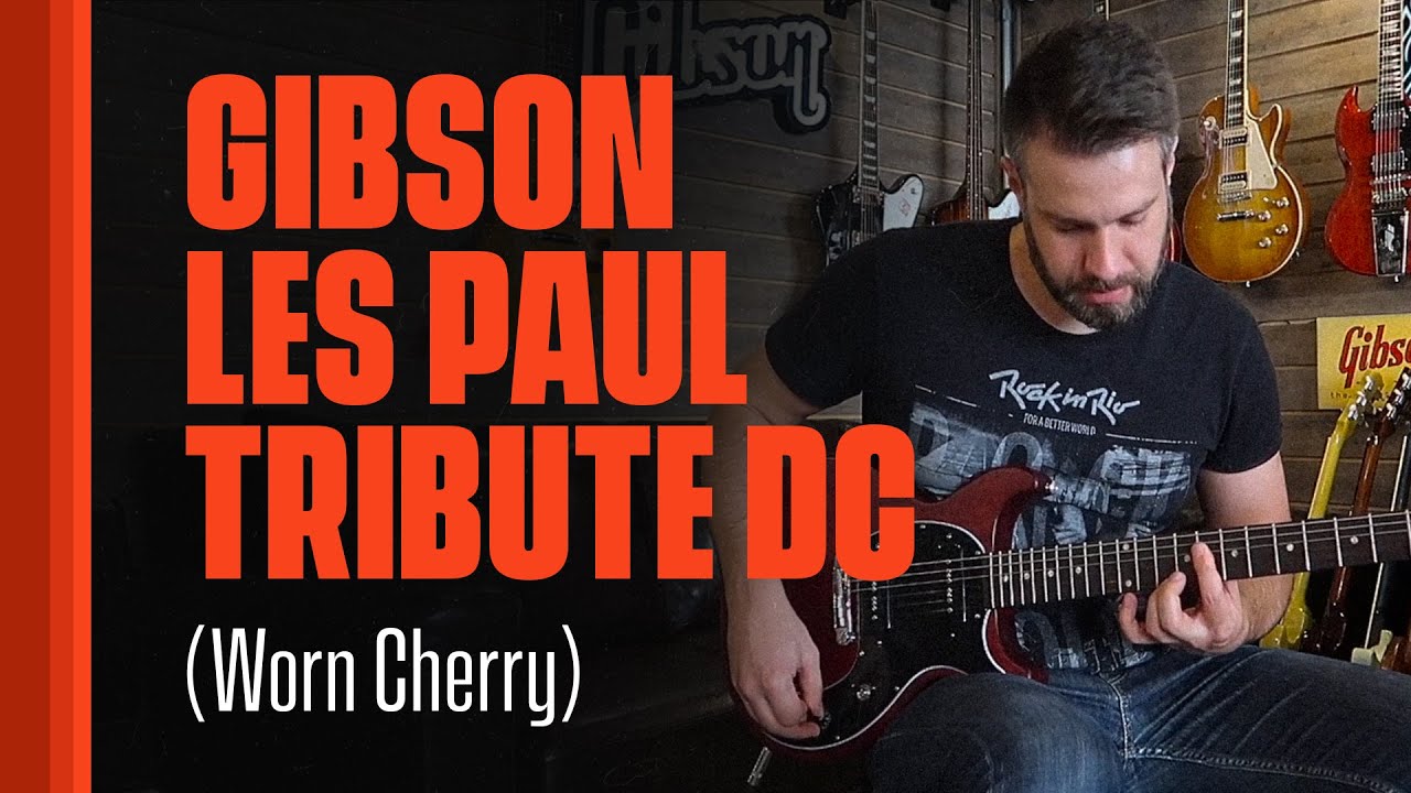 Gibson Les Paul Tribute DC (Worn Cherry)
