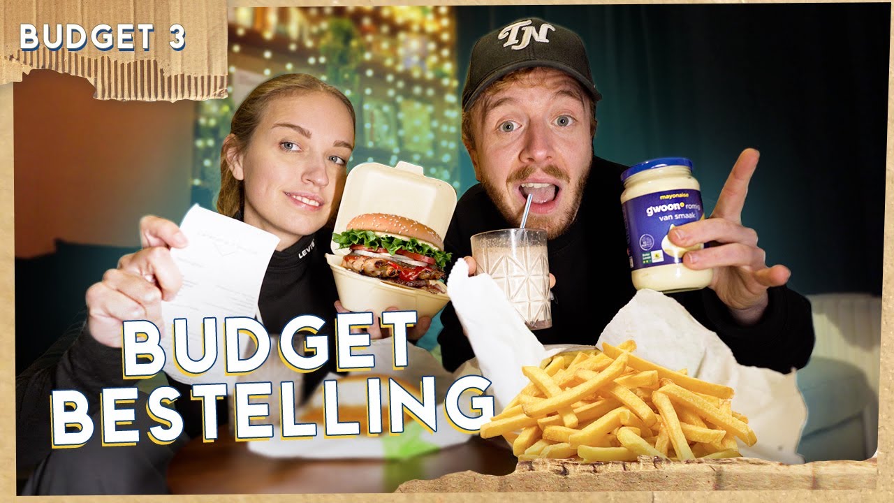 THUISBEZORGD op een BUDGET! 😋🍔 | Budget Challenge #3