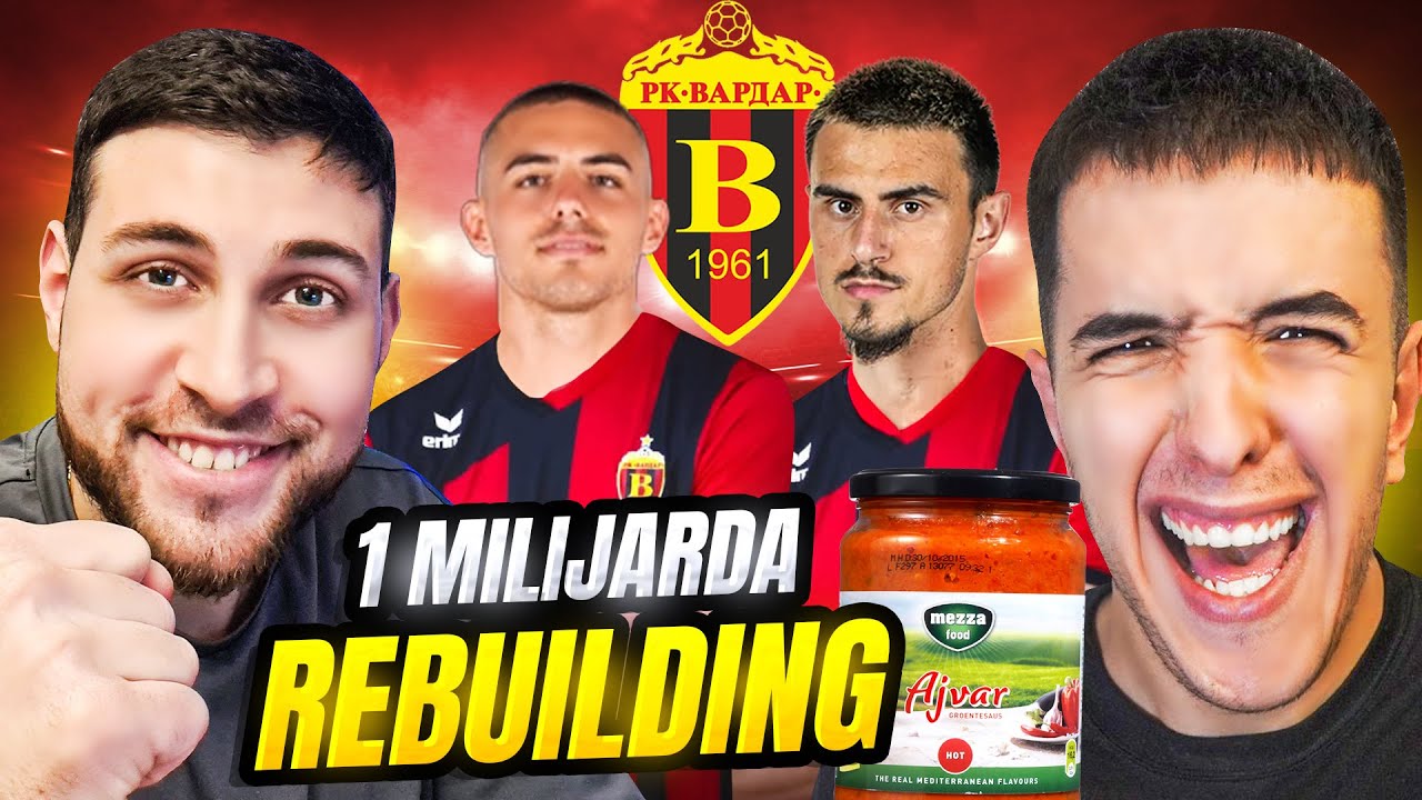 VELIKI VARDAR SKOPJE REBUILDING U FC25! w/KIKO