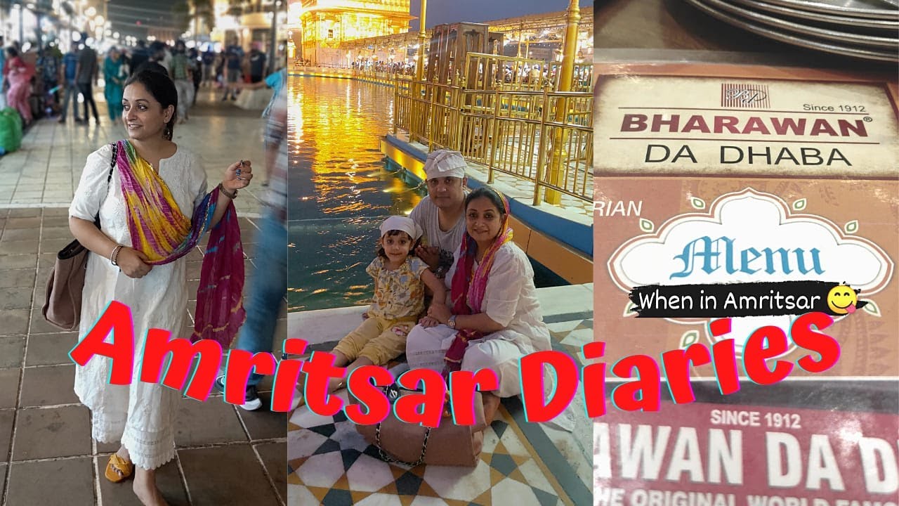 Amritsar Vlog I Golden Temple I Bhrawan Da Dhaba I Amritsar Shopping & Food I Ep 2 I Amritsar City