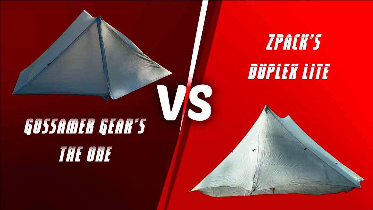 Gossamer Gear The One vs Zpack Duplex Lite Tent Review