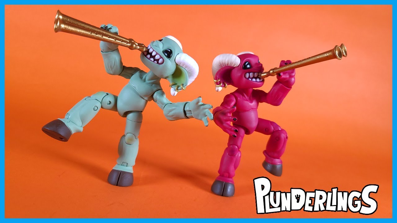 Lone Coconut PLUNDERLINGS FAWNS FLOOT & GROTTO Action Figure Review