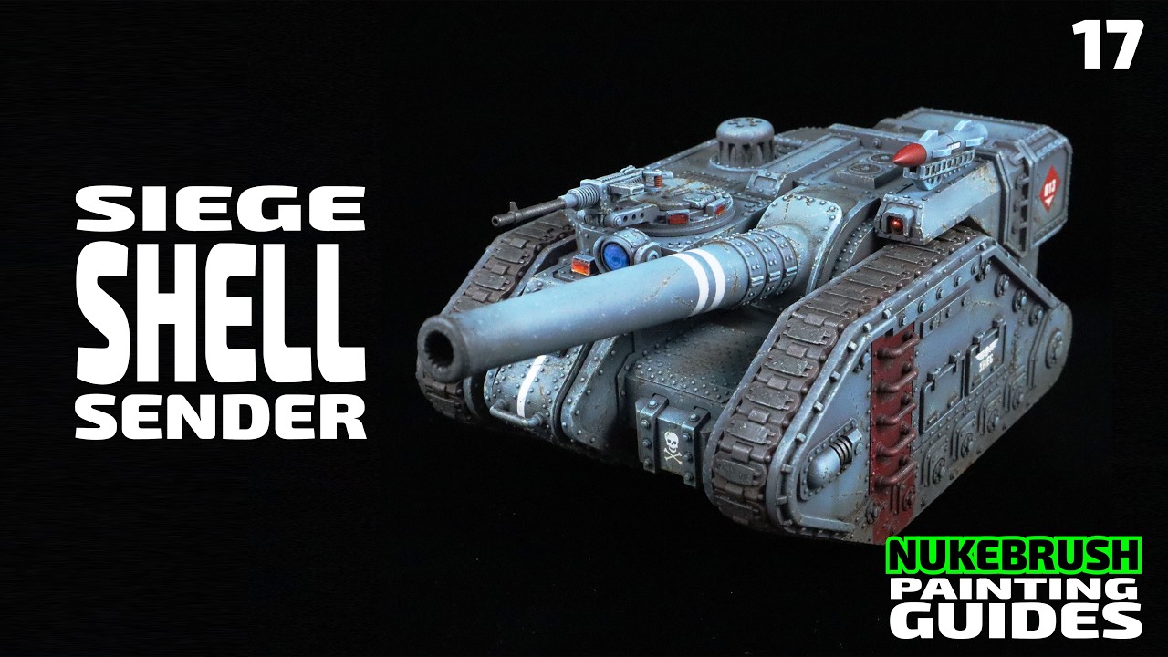 Painting Ordinary Krieg Artillery Tank | Painting guides | Warhammer 40k proxy