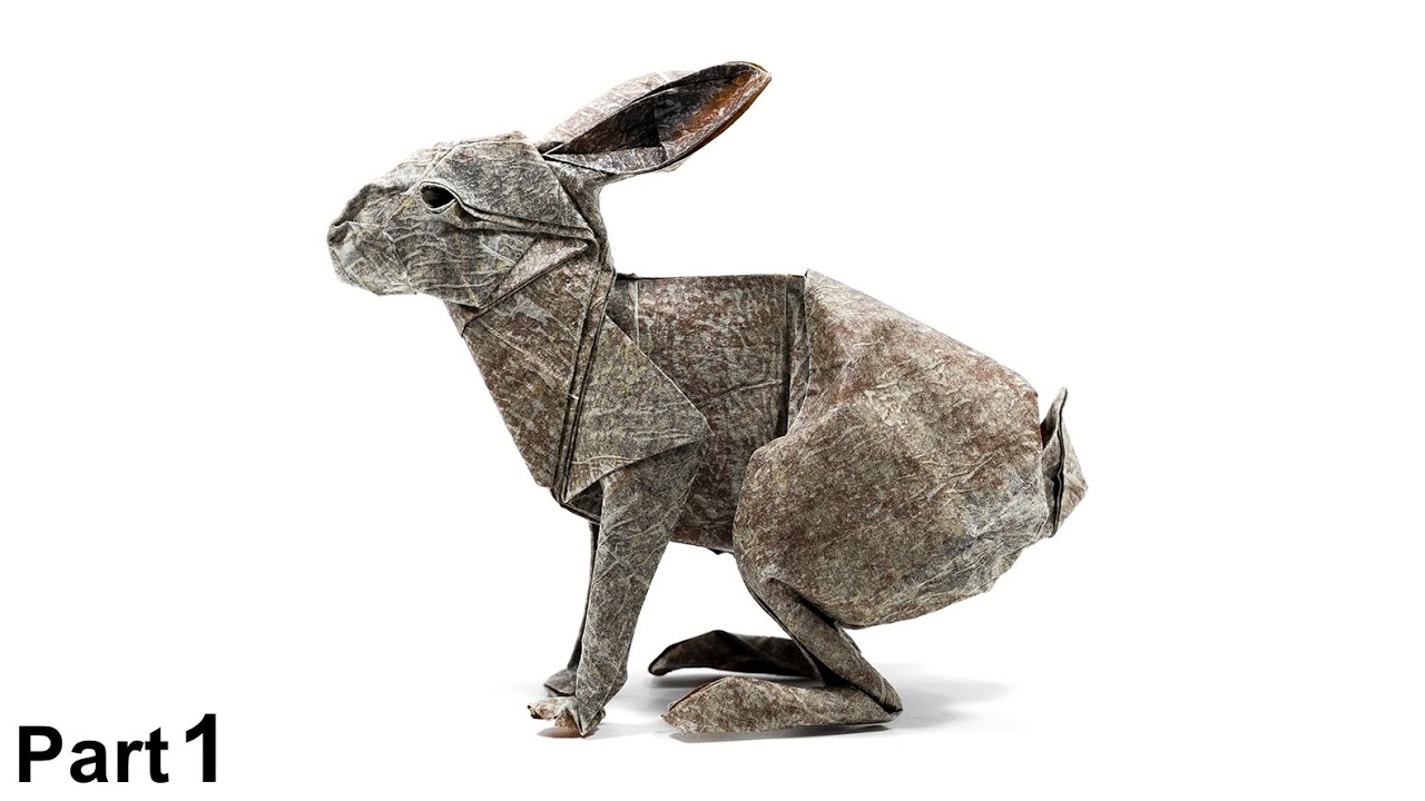 Origami Hare - Rabbit (Ronald Koh) part 1