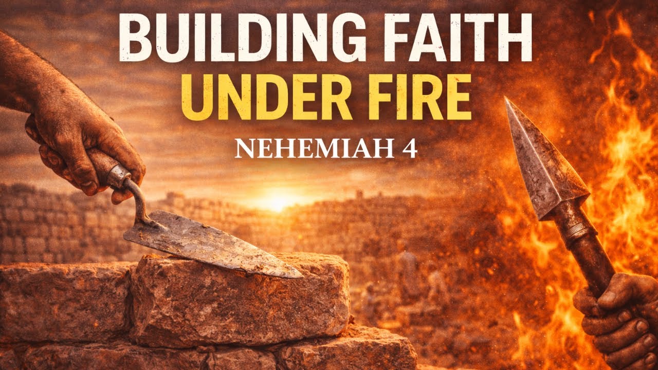 8 February 2026 - Nehemiah 4 - How Building Faith Under Fire Works