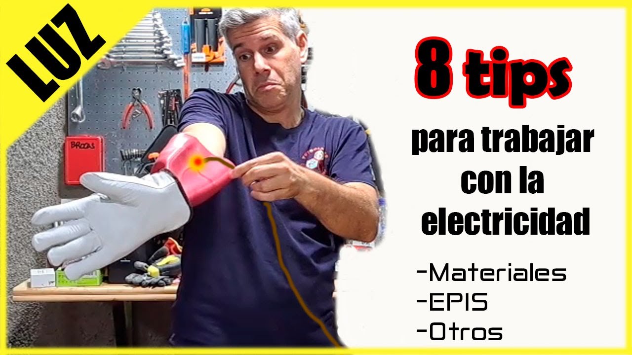 Cómo trabajar CON SEGURIDAD la electricidad? ⚠️