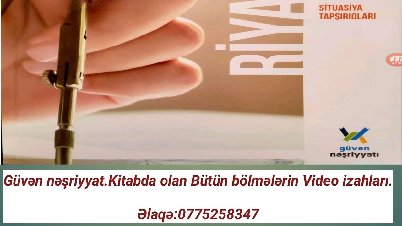 Üçbucaqlar.Güvən nəşriyyat Variant A test 50 _100