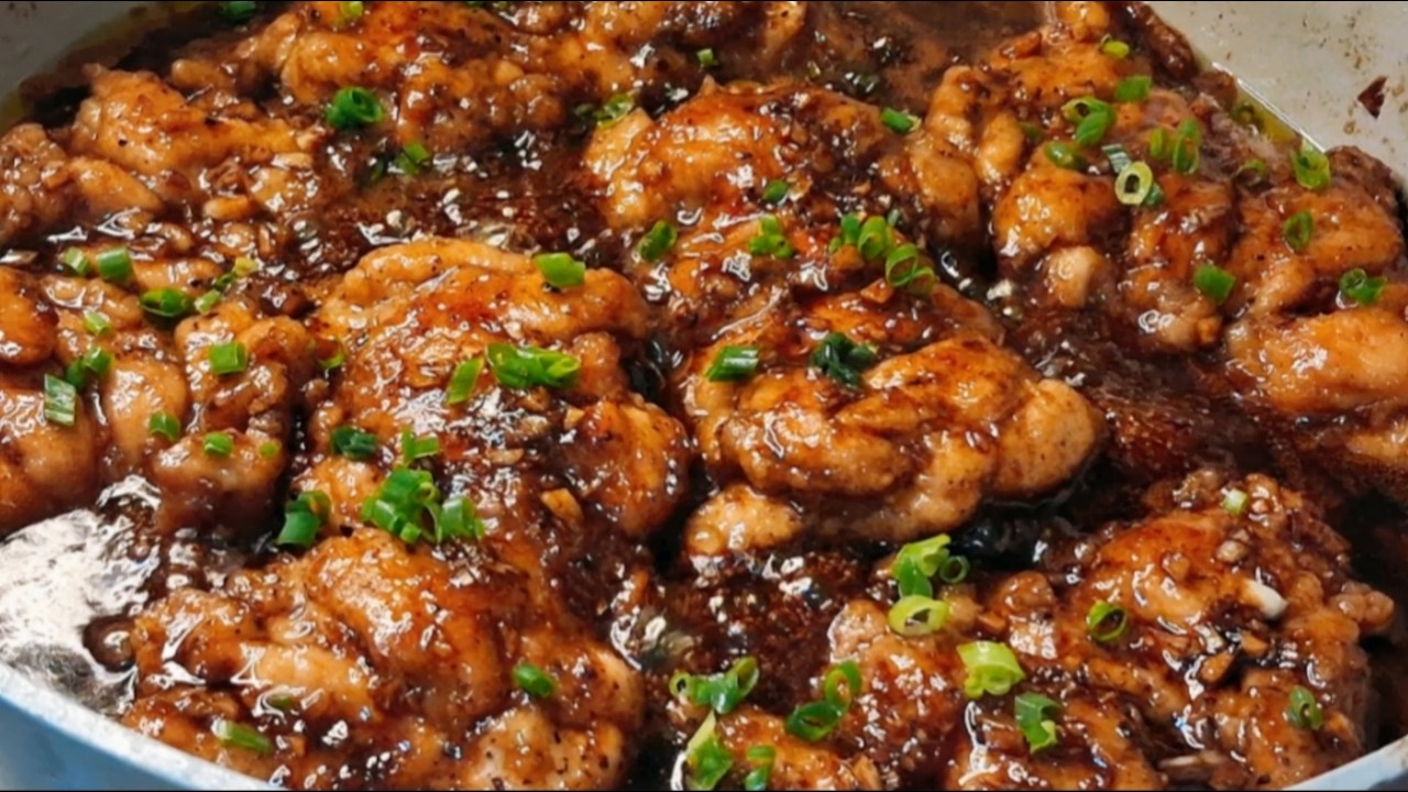 QUICK AND EASY TO COOK TENDER JUICY HONEY GLAZE THIGH CHICKEN RECIPE👌 Panlasang Bisaya Channel🇵🇭