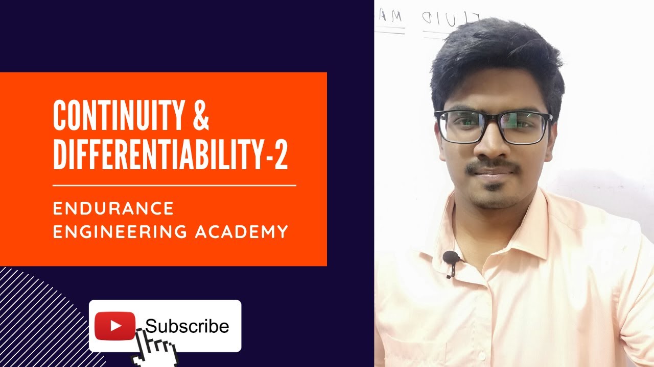 Continuity & Differentiablity-2 | Engineering Mathematics | Gate & ESE | EEA