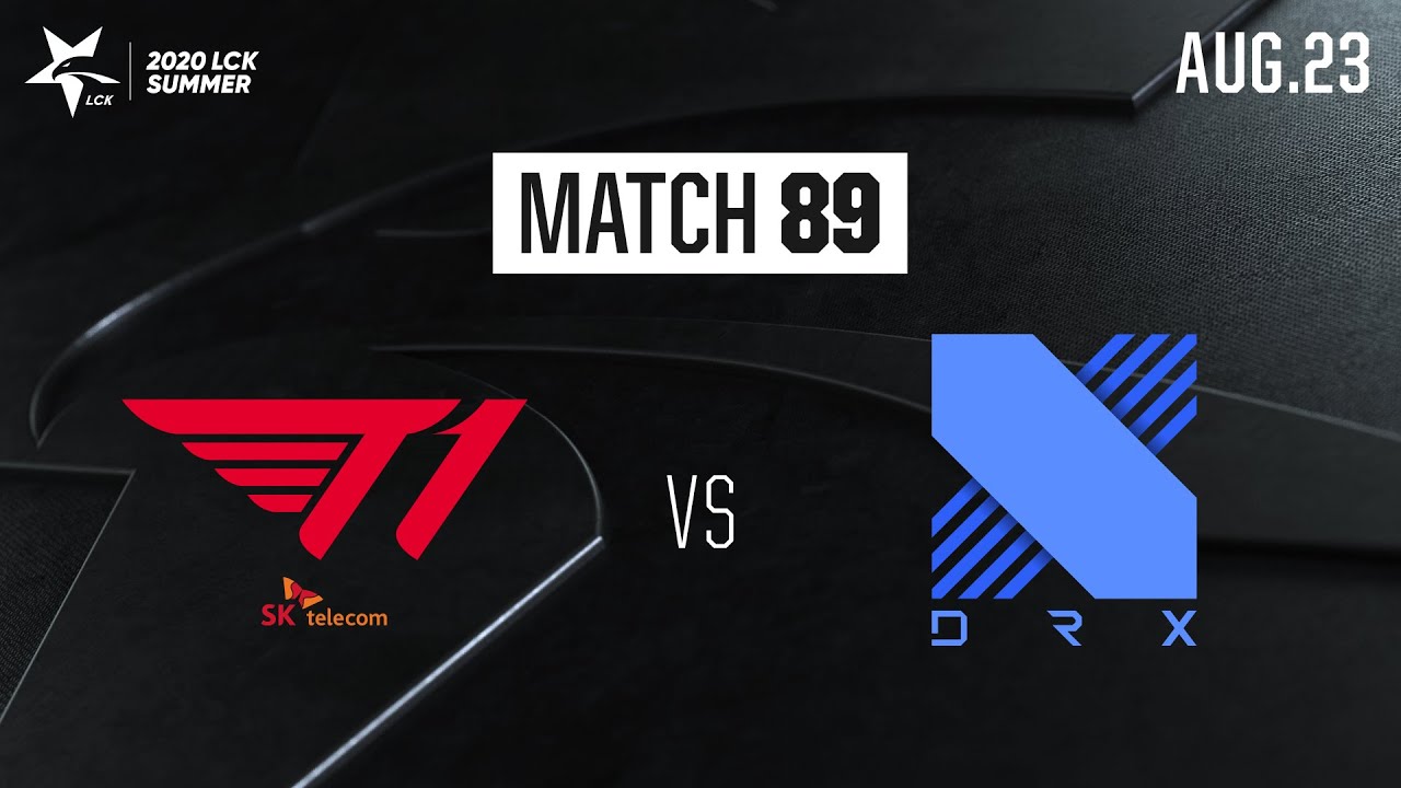 T1 vs DRX | Match89 H/L 08.23 | 2020 LCK Summer