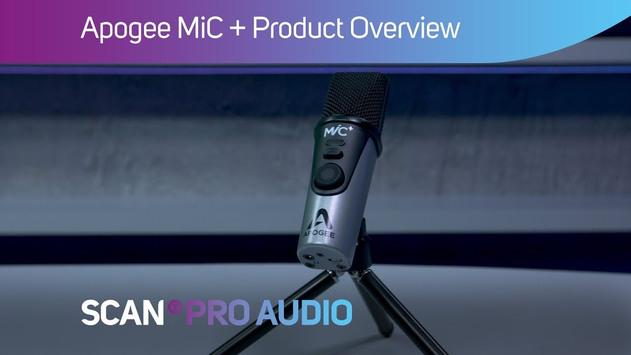 Apogee Mic Plus - Overview and Demo
